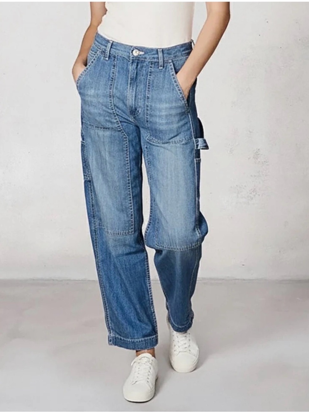 NWT Edwin Bailee Utility Pant Jeans Size 28